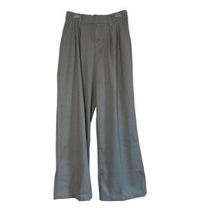 Hollister Wide Leg Pants in Gray